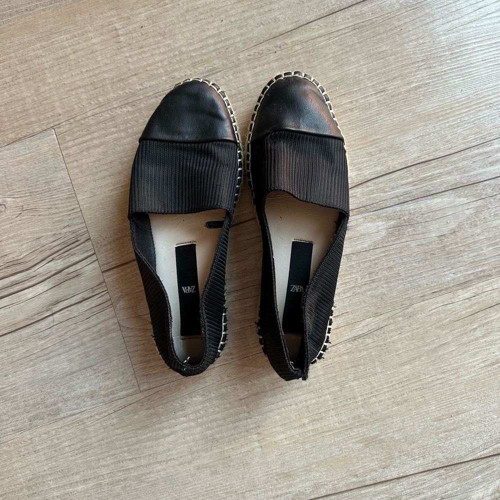 boho Zara black espadrilles